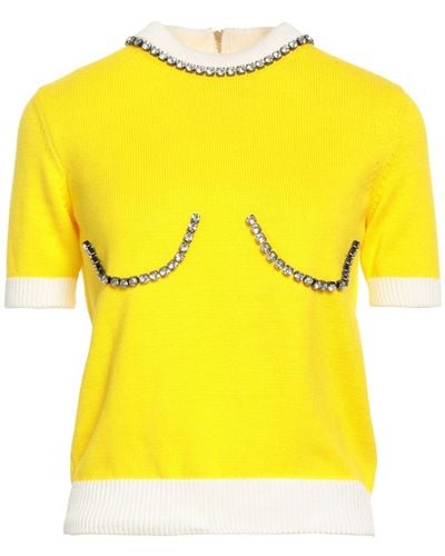 Elisabetta Franchi Sweater - Yellow