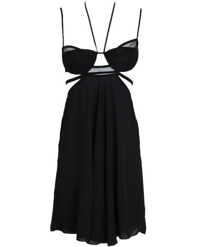 Nensi Dojaka Mini Dress - Black