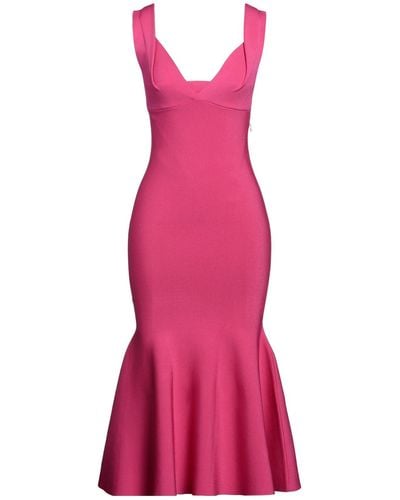 Roland Mouret Midi Dress - Pink