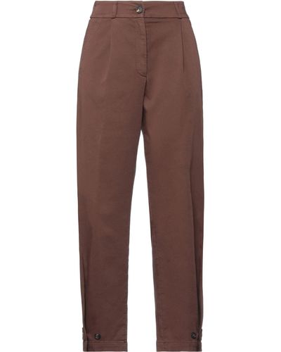 Cappellini By Peserico Trouser - Brown