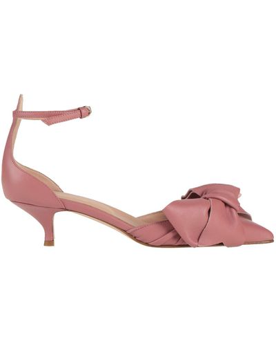 Red(V) Court Shoes - Pink