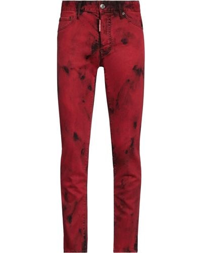 DSquared² Pantalon en jean - Rouge