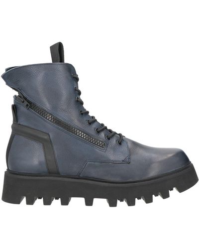 Bruno Bordese Ankle Boots Soft Leather - Blue