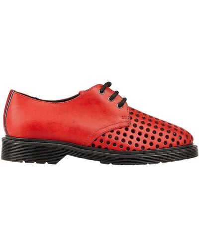 Philippe Model Zapatos de cordones - Rojo