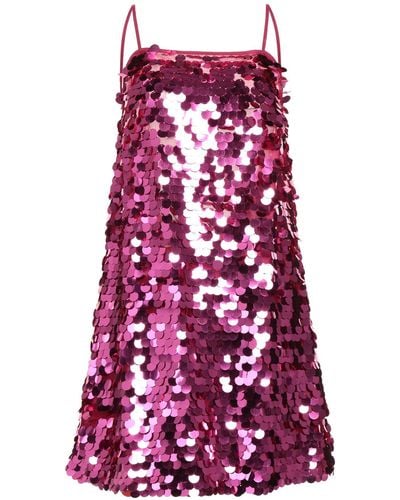 Sundress Mini Dress - Purple