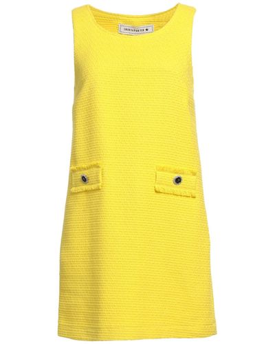 Shirtaporter Mini-Kleid - Gelb