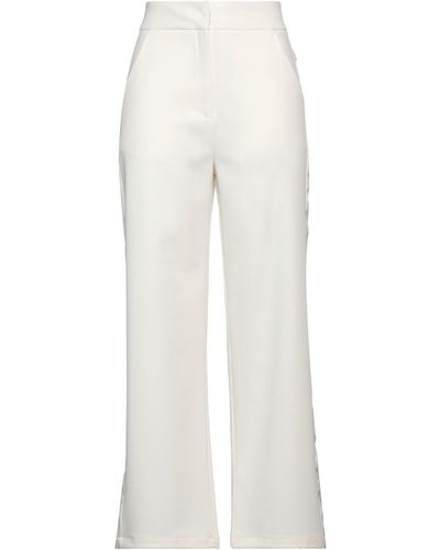 WEILI ZHENG Pantalone - Bianco