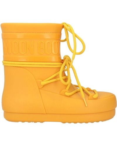 Moon Boot Ankle Boots - Orange