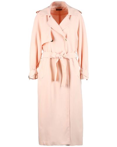 Soallure Overcoat - Pink