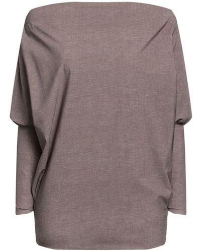 La Petite Robe Di Chiara Boni Camiseta - Marrón