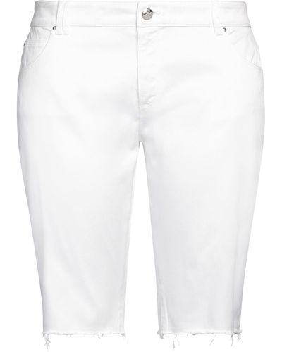 Incotex Shorts & Bermuda Shorts Cotton, Elastane - White