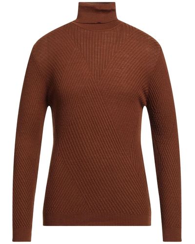 Officina 36 Turtleneck - Brown