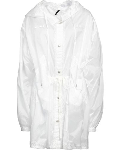 Unravel Project Overcoat & Trench Coat - White