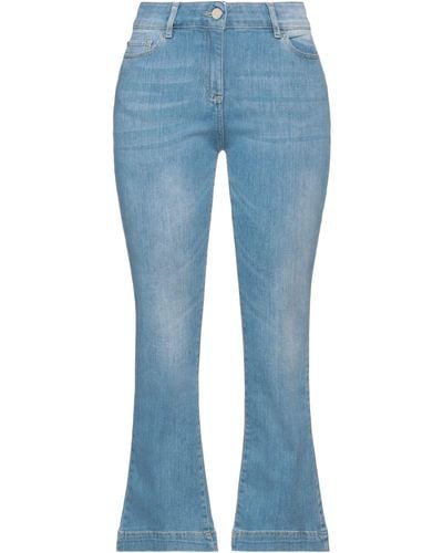 Nenette Pantaloni Jeans - Blu