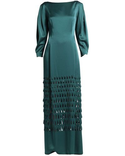Alberta Ferretti Maxi Dress - Green