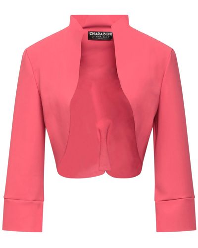 La Petite Robe Di Chiara Boni Suit Jacket - Red