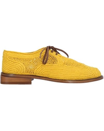 Robert Clergerie Zapatos de cordones - Amarillo