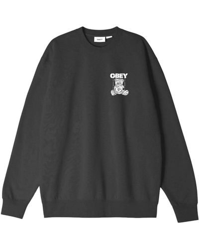Obey Sweatshirt - Schwarz