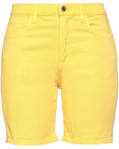 Liu Jo Denim Shorts - Yellow