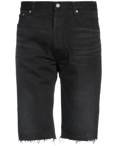 Saint Laurent Shorts Jeans - Nero