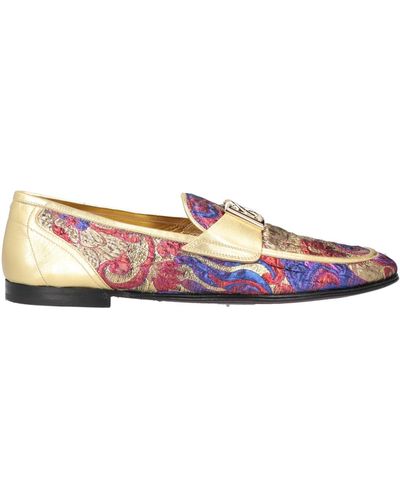 Dolce & Gabbana Mocassins - Métallisé