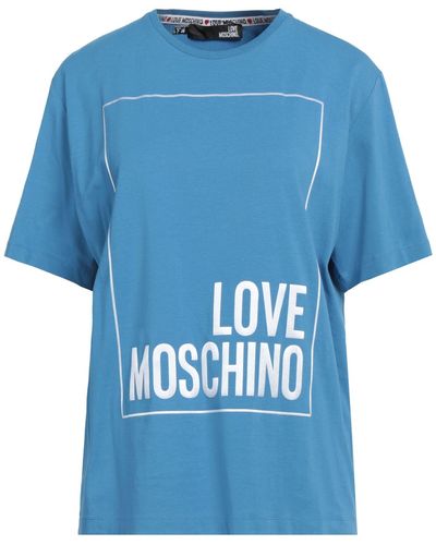 Love Moschino T-shirt - Blu