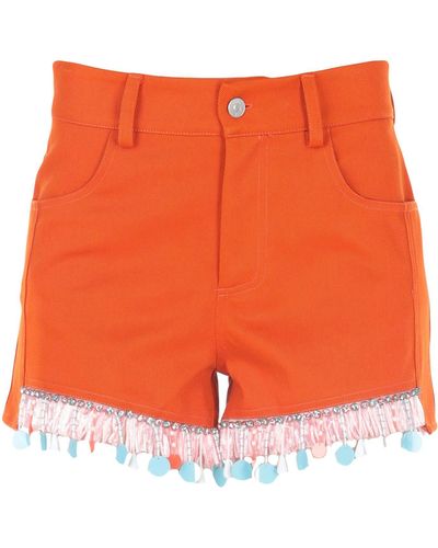 Au Jour Le Jour Shorts & Bermuda Shorts - Orange