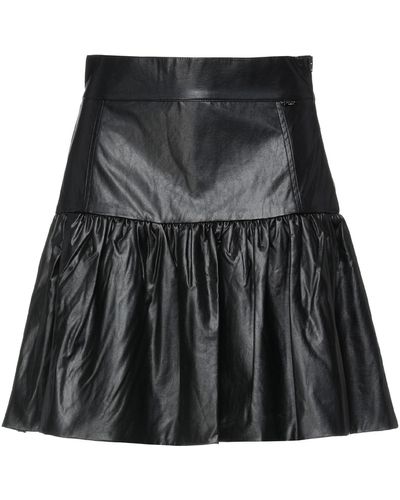 LE COEUR TWINSET Mini Skirt - Black