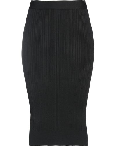 Hervé Léger Midi Skirt - Black