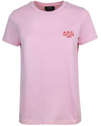 A.P.C. T-shirt - Rosa