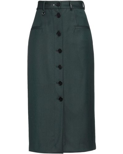 High Midi Skirt - Green