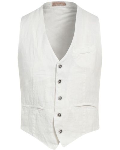 BERNESE Milano Waistcoat - White
