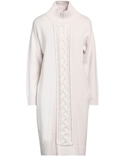 Le Tricot Perugia Mini-Kleid - Weiß