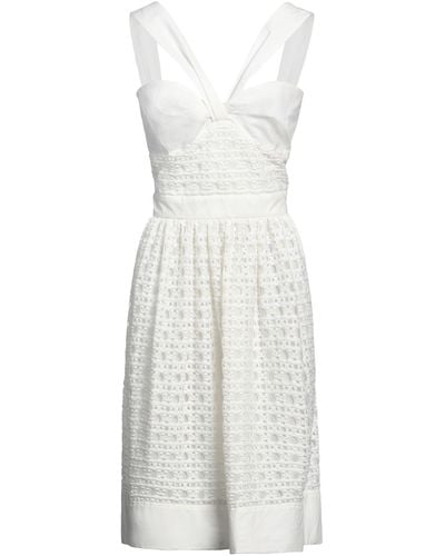 Boutique Moschino Mini-Kleid - Weiß