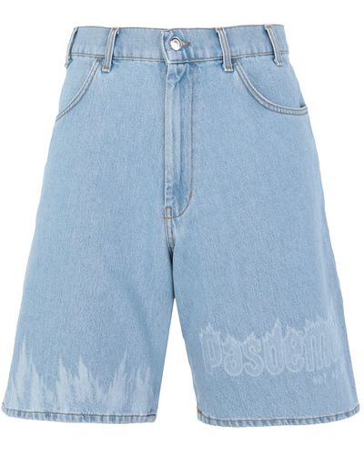 PAS DE MER Shorts Jeans - Blu