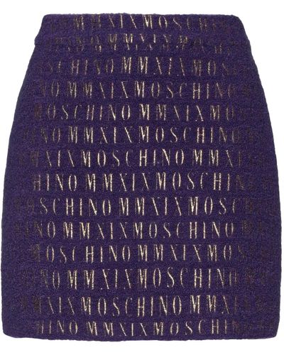 Moschino Mini Skirt - Purple