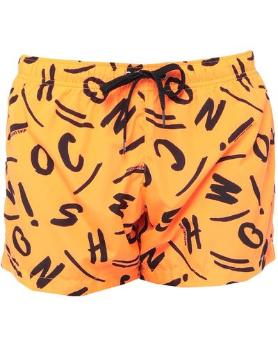 Moschino Swim Trunks - Metallic