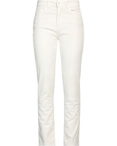 CafeNoir Trouser - White