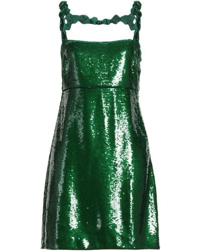 Ganni Mini-Kleid - Grün