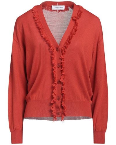 Caractere Cardigan - Rouge