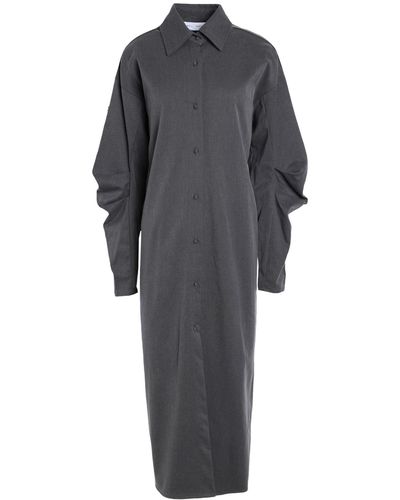 WEILI ZHENG Midi Dress - Grey