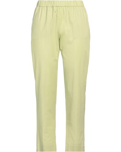 Whyci Light Trousers Cotton, Elastane - Yellow
