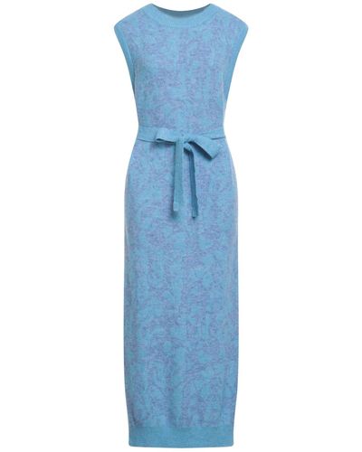 FRNCH Midi Dress - Blue