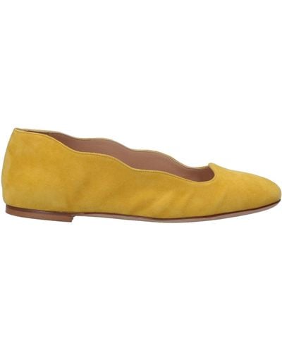 A.Testoni Ballet Flats - Yellow
