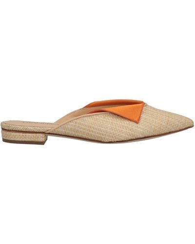 Giannico Mules & Clogs - Natural