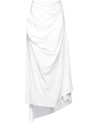 Rochas Maxi Skirt - White