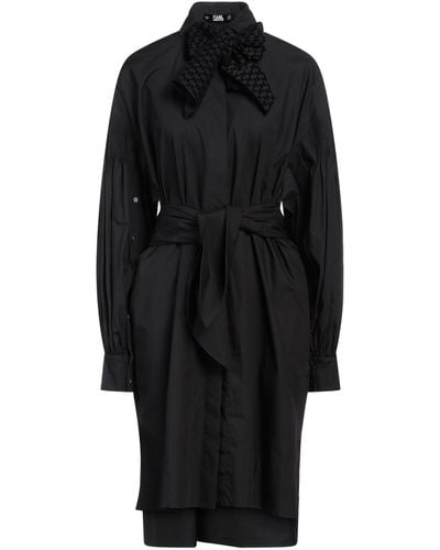 Karl Lagerfeld Robe midi - Noir
