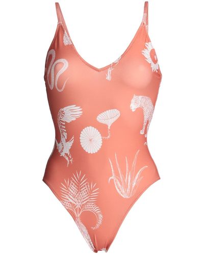 Carolina K One-piece Swimsuit - Pink