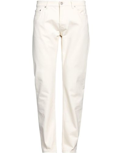 Tela Genova Denim Pants - White