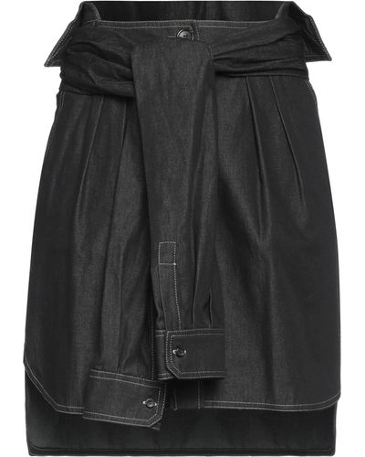 Max Mara Denim Skirt - Black